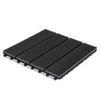 WPC Fliese Klassik Anthrazit - 30x30cm