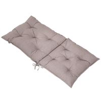 Detex Sitzauflagen 2er-Set Creme meliert 116x57x7cm