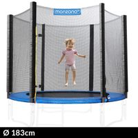 monzana Sicherheitsnetz für Trampolin Ø183cm
