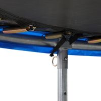 monzana Abdeckung Trampolin Blau Ø183cm