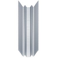 Gardebruk Gewächshausklammern 100er-Set Edelstahl