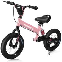 Rennmeister® Rennmeister mit Federung, Übungs-Sattel, rosa