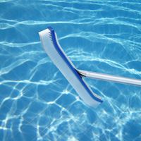 monzana Aluverstärkte Poolbürste/Bodenbürste - 46cm