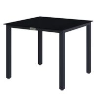 Gartentisch Bern Anthrazit Alu 90x90x75cm
