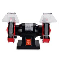 monzana Doppelschleifer Schleifmaschine inkl. Schleifscheiben 250W