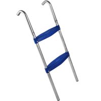 monzana Trampolinleiter 90 cm / 2 Stufen