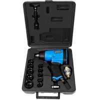 monzana® Druckluftschrauber-Set 1/2 17-teilig