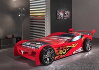 Autobett Le Mans rot, Liegefläche 90 x 200 cm