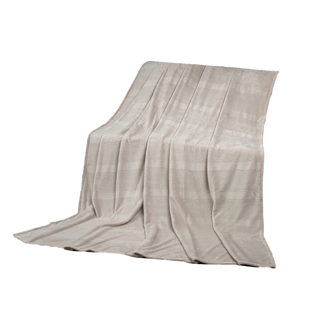 Kuscheldecke Cashmere Dots + Stripes