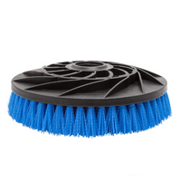 Twin Brush mitterharte Bürste (blau)