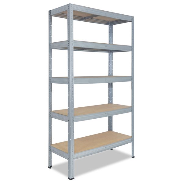 PRO 230x120x60cm Schwerlastregal in verzinkt mit 5 Böden