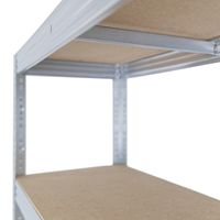 PRO 115x120x60cm Schwerlastregal in verzinkt mit 3 Böden