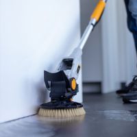 Batavia Twin Brush harte Bürste (Grau)