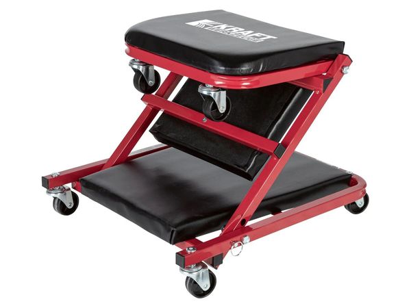 Mobile Auto Werkstattliege verstellbar