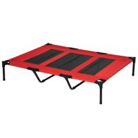 Hundeliege outdoor Hundebett Katzenbett Haustierbett Schlafplatz Rot