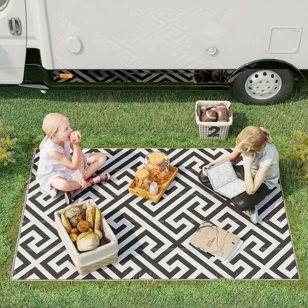 Outdoor-Teppich, Wasserabweisender Kunststoffteppich