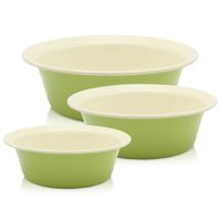 Emailliertes Schüssel-Set JUIST 3 tlg. (20, 24, 28 cm)