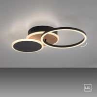 JUST LIGHT.  LED Deckenleuchte SEVENT, 1xLED-Board/25,5W/3000K, Innenleuchte, IP20