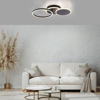 JUST LIGHT.  LED Deckenleuchte SEVENT,  rund, 1xLED-Board/25,5W/3000K, Innenleuchte, IP20
