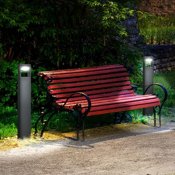 Gartenlampe, Wegleuchte, LED Gartenleuchte Verstellbar IP65 Wasserdicht