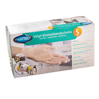 Vinyl-Einmalhandschuhe - 200er Pack, Gr. S 