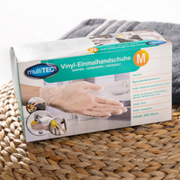 Vinyl-Einmalhandschuhe - 200er Pack, Gr. M 