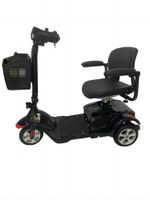 3 Rad Seniorenmobil SLSM07 klappbar Schwarz 6 km/h
