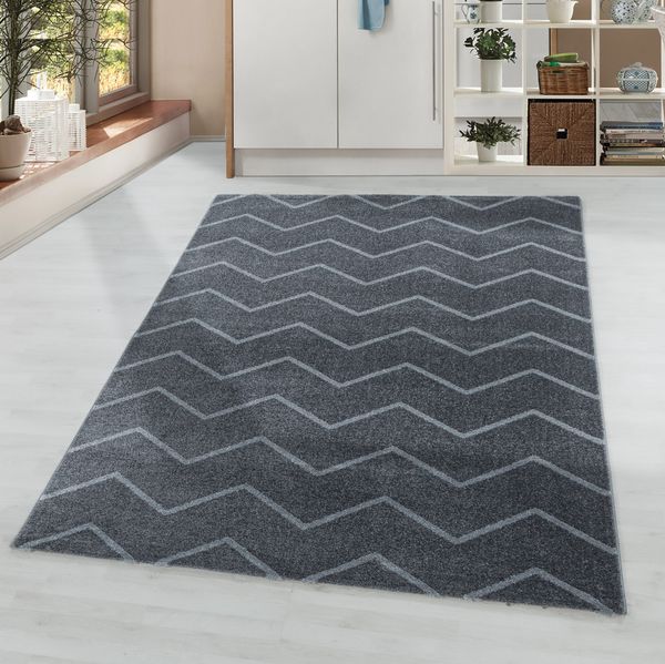 Teppich, RIO 4602, GREY, 140 x 200 cm