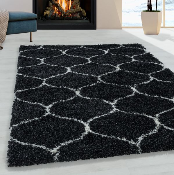 Teppich, SALSA 3201, ANTHRAZIT, 60 x 110 cm