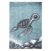 Teppich, BAMBI 0860, BLUE, 120 x 170 cm