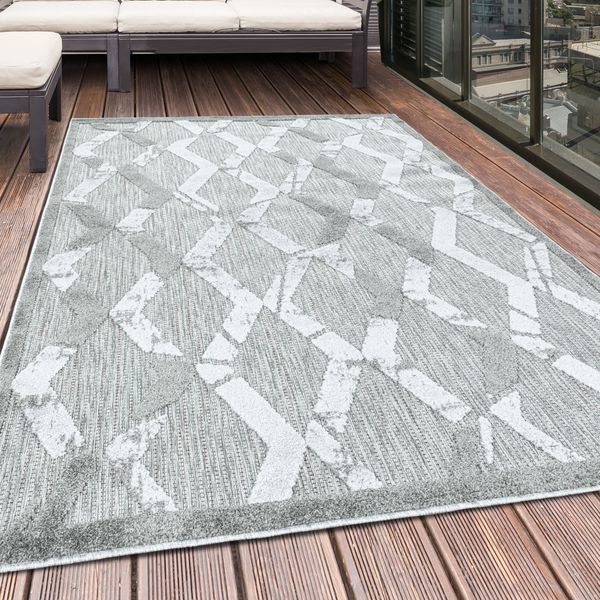 Teppich, BAHAMA 5158, GREY, 140 x 200 cm