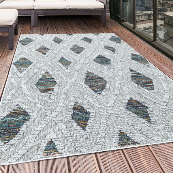 Teppich, BAHAMA 5157, MULTI, 140 x 200 cm