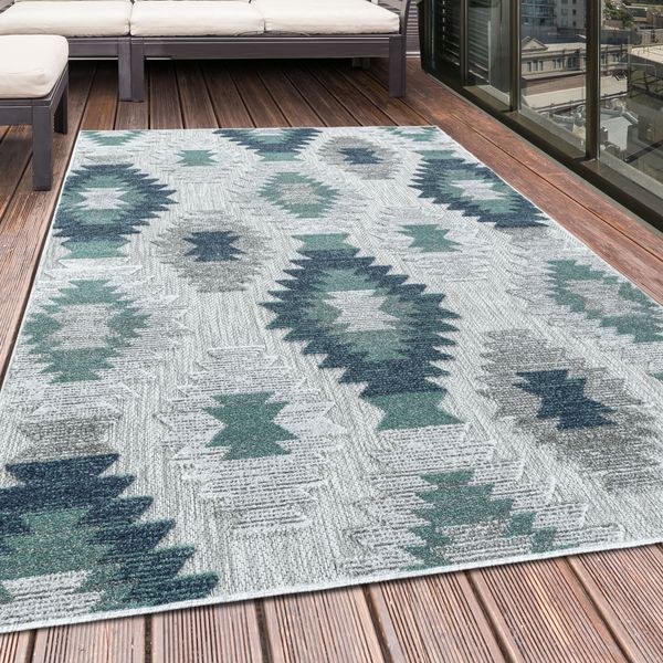 Teppich, BAHAMA 5153, BLUE, 240 x 340 cm