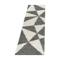 Teppich, TANGO 3101, GREY, 80 x 250 cm