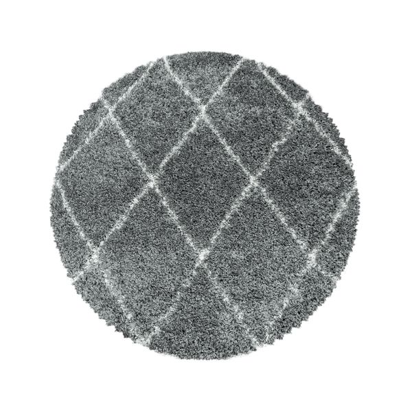 Teppich, ALVOR 3401, GREY, 200 x 200 cm