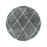 Teppich, ALVOR 3401, GREY, 120 x 120 cm