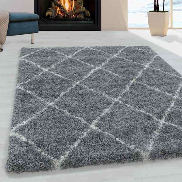 Teppich, ALVOR 3401, GREY, 60 x 110 cm