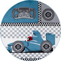 Teppich, KIDS 0460, BLUE, 160 x 160 cm