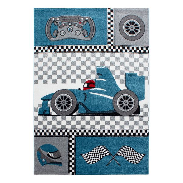 Teppich, KIDS 0460, BLUE, 80 x 150 cm