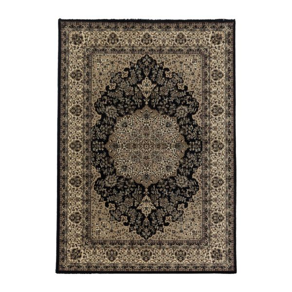 Teppich, KASHMIR 2608, BLACK, 80 x 150 cm