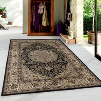 Teppich, KASHMIR 2608, BLACK, 80 x 150 cm