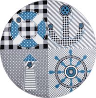 Teppich, KIDS 0510, GREY, 160 x 160 cm