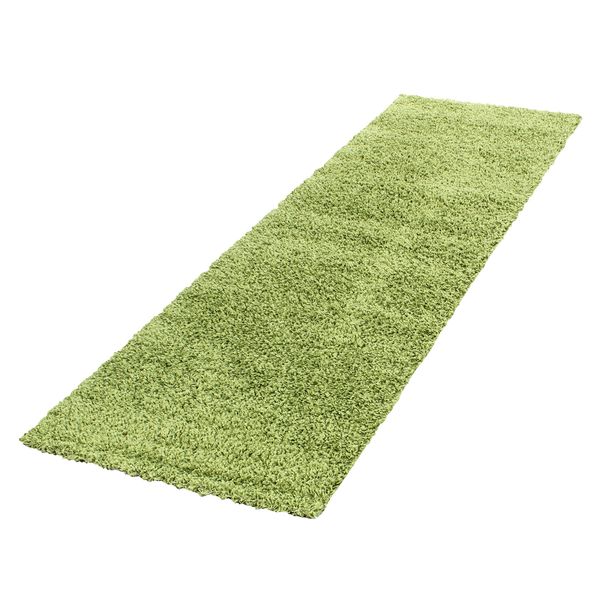 Teppich, LIFE 1500, GREEN, 80 x 250 cm