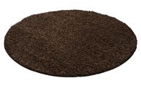 Teppich, LIFE 1500, BROWN, 160 x 160 cm