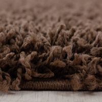 Teppich, LIFE 1500, BROWN, 160 x 160 cm
