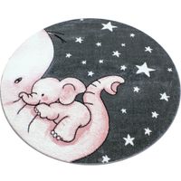 Teppich, KIDS 0560, PINK, 120 x 120 cm