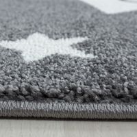Teppich, KIDS 0610, GREY, 160 x 160 cm