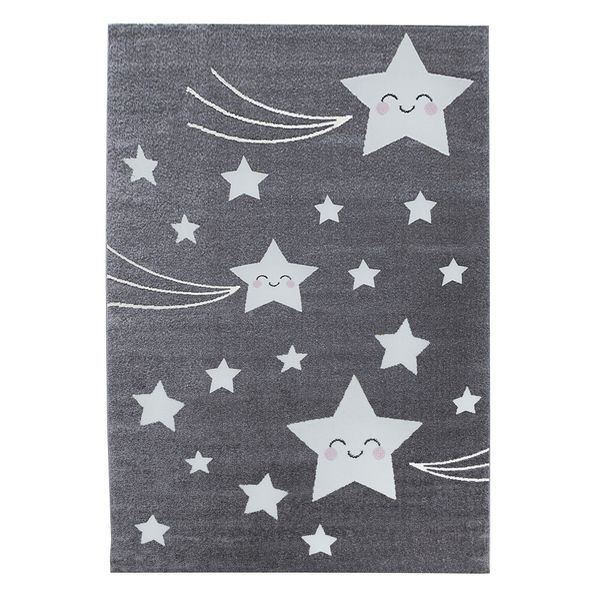 Teppich, KIDS 0610, GREY, 80 x 150 cm