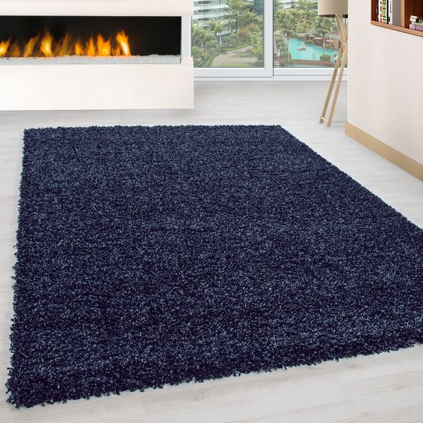 Teppich, LIFE 1500, NAVY, 100 x 200 cm