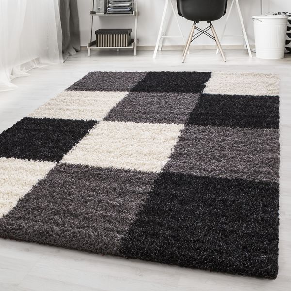Teppich, LIFE 1501, BLACK, 60 x 110 cm